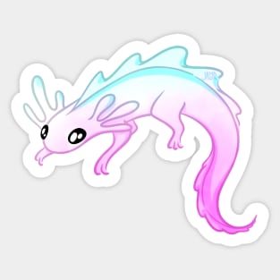 Axolotl Pastel Sticker